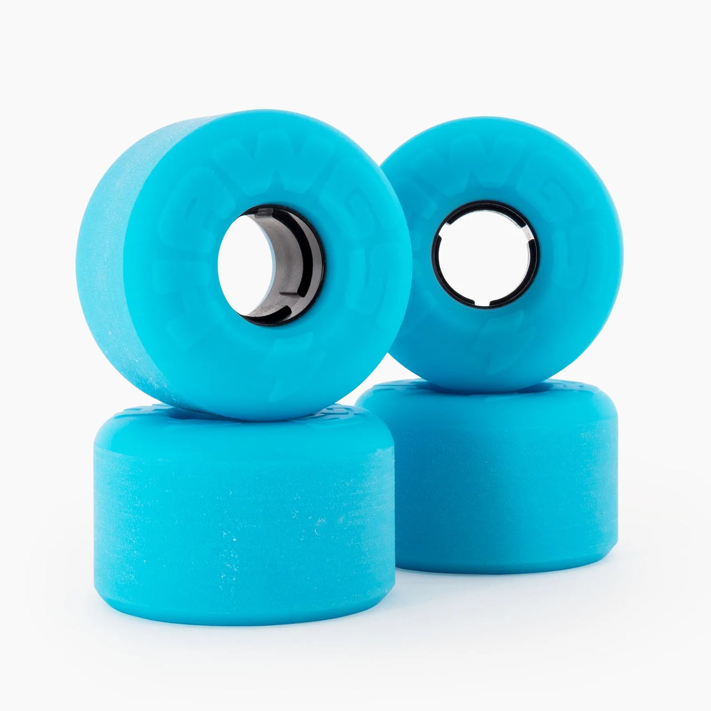 Landyachtz Lil' EZ Hawgs Blue Stone Ground 78a Wheels 60mm