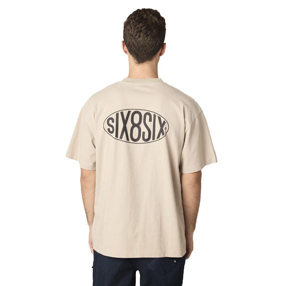 686 92 Relaxed T-Shirt Tan