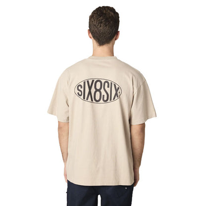 686 92 Relaxed T-Shirt Tan