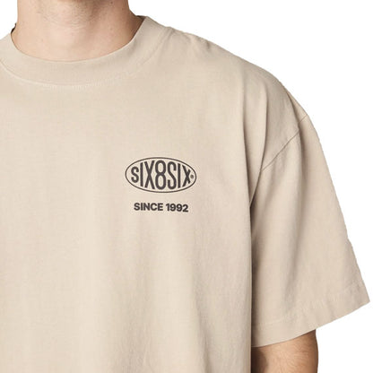 686 92 Relaxed T-Shirt Tan