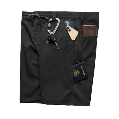 686 Everywhere Hybrid Relaxed Short Black