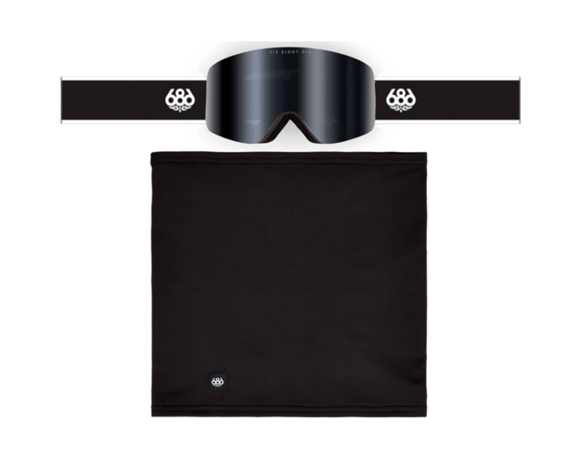 686 Foundation Goggle Pack Black + Silver Mirror 2027