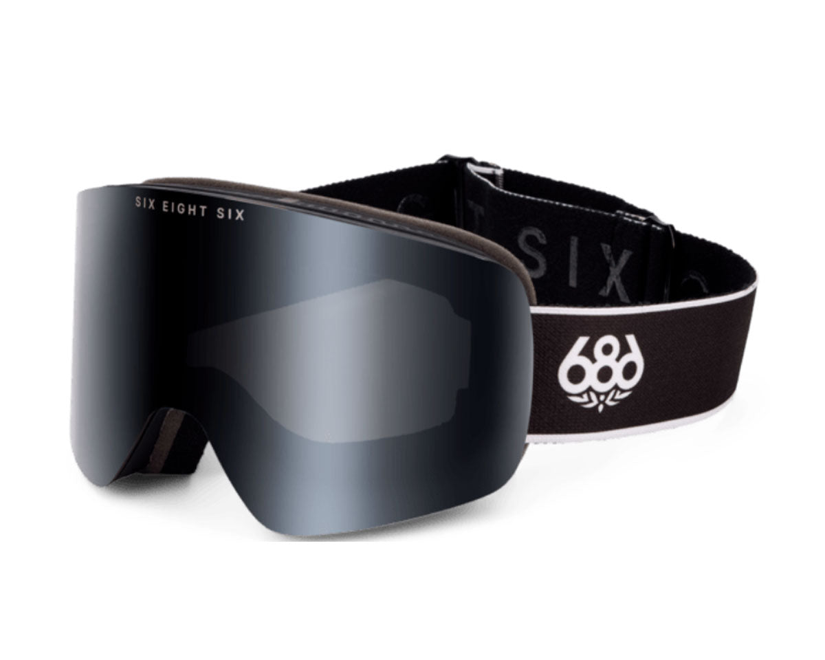 686 Foundation Goggle Pack Black + Silver Mirror 2027
