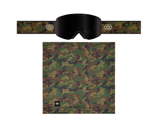 686 Foundation Goggle Pack Camo + Black Mirror 2027