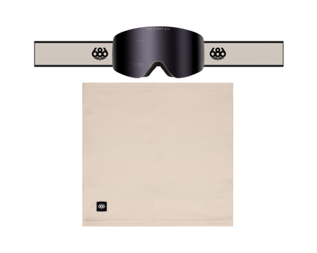 686 Foundation Goggle Pack Limestone + Black Mirror 2027
