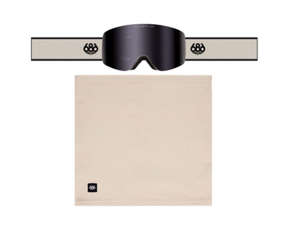 686 Foundation Goggle Pack Limestone + Black Mirror 2027