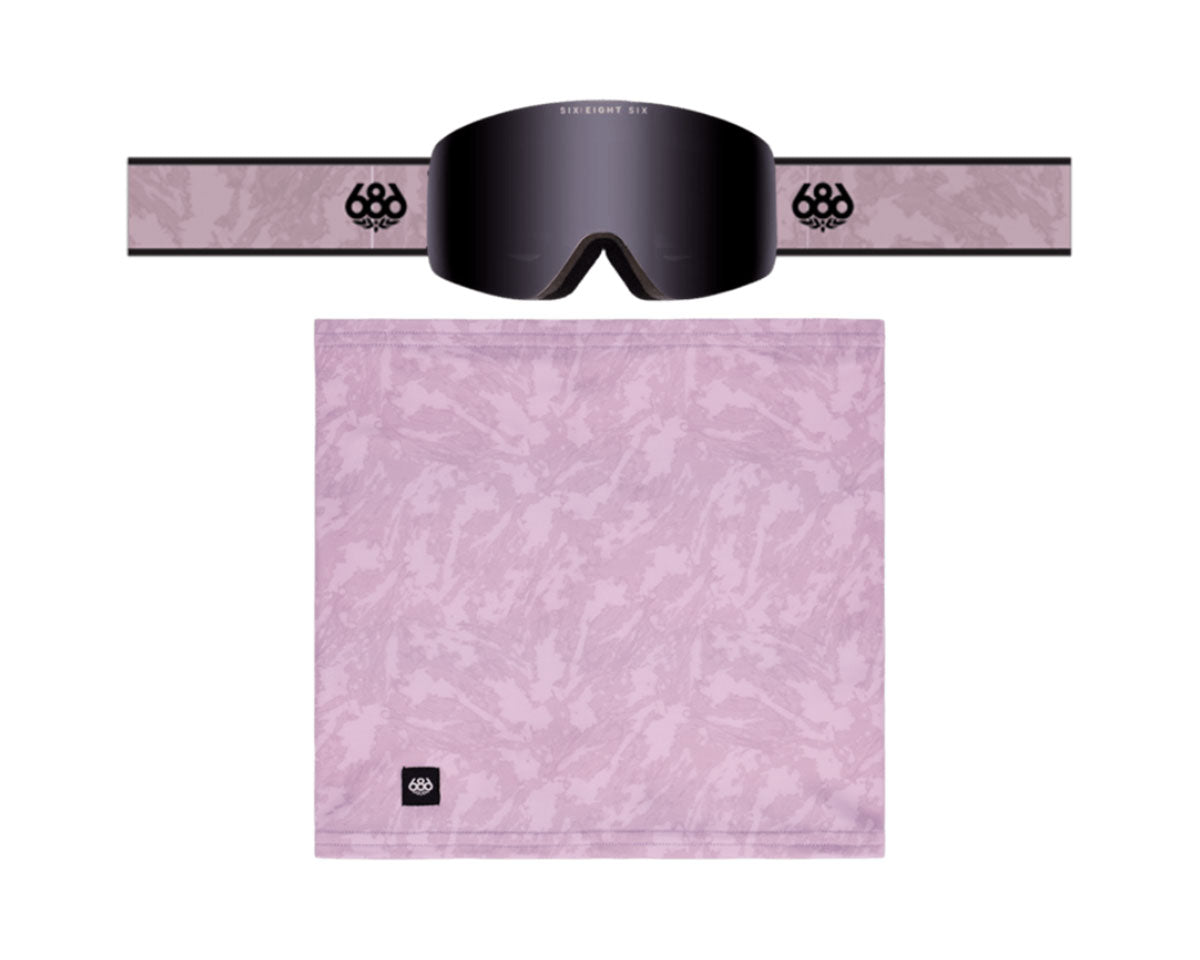 686 Foundation Goggle Pack Smokey Lilac + Black Mirror 2027