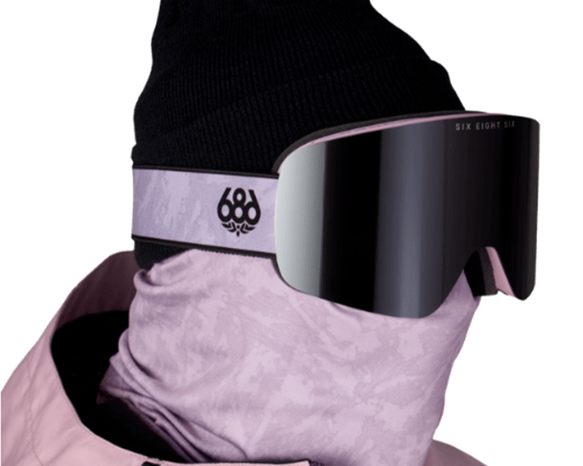686 Foundation Goggle Pack Smokey Lilac + Black Mirror 2027