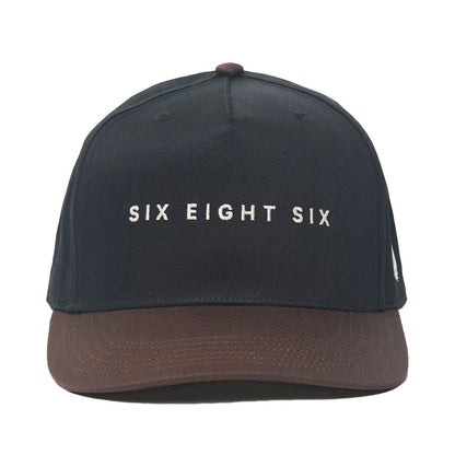 686 H-Pro Ses 2 Tone Struct Hat Black
