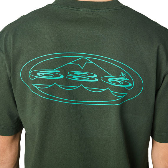 686 Jib Relaxed T-Shirt Forest Green