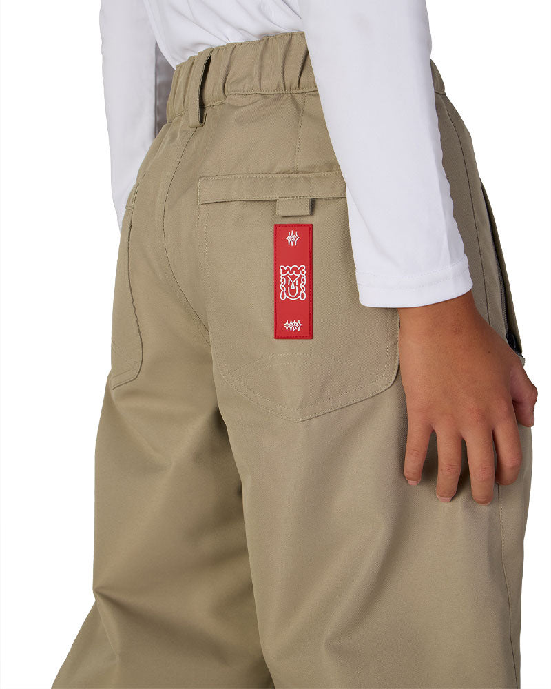 686 Kids' 686 Dojo Insulated Pant Khaki 2027