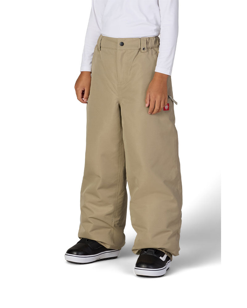 686 Kids' 686 Dojo Insulated Pant Khaki 2027