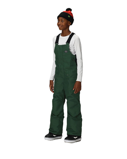 686 Kids' Frontier Insulated Bib Pant Moss Green 2026