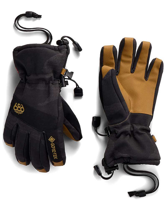686 Kids' Gore-Tex Linear Glove Black Camo 2027