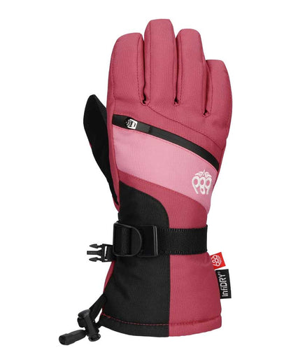 686 Kids' Heat Insulated Glove Rosewood 2026