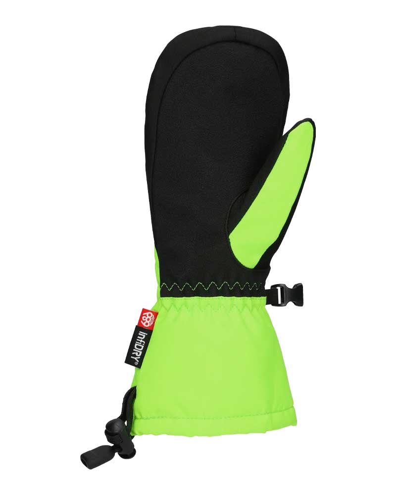 686 Kids' Heat Insulated Mitt Borealis Green 2026
