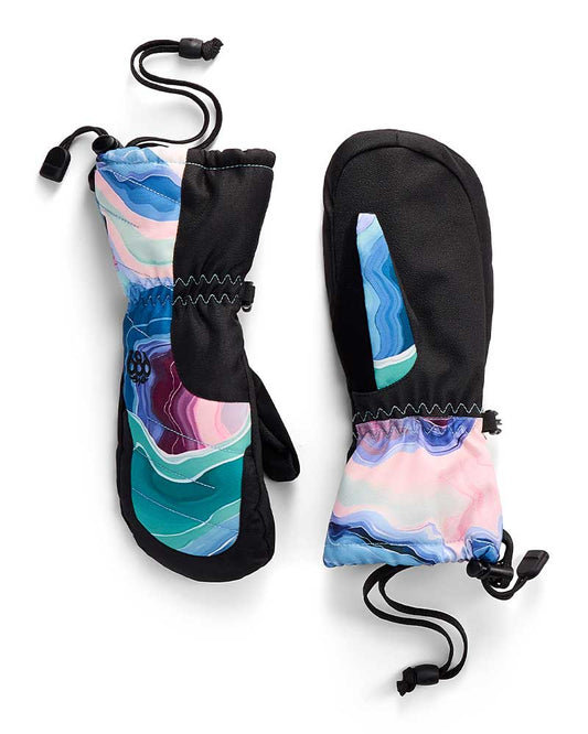 686 Kids' Heat Insulated Mitt Wasabi Sedimentary 2027