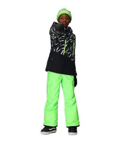 686 Kids' Infinity Cargo Insulated Pant Borealis Green 2026