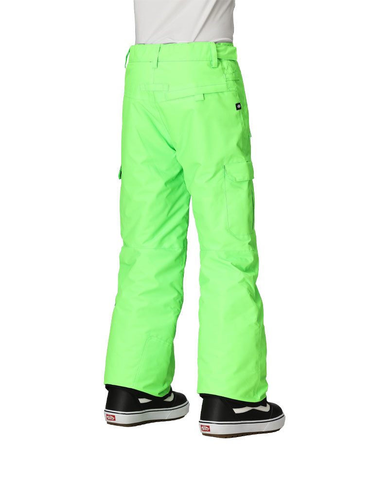 686 Kids' Infinity Cargo Insulated Pant Borealis Green 2026