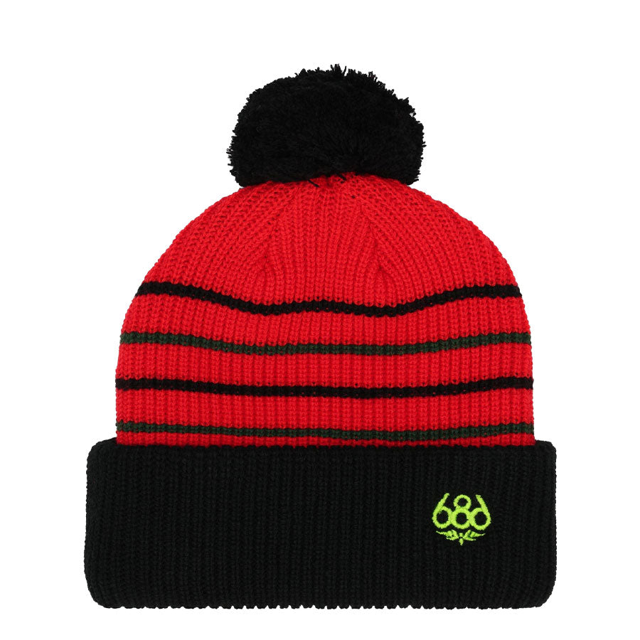 686 Kids' Pom Beanie Flare Colorblock 2026