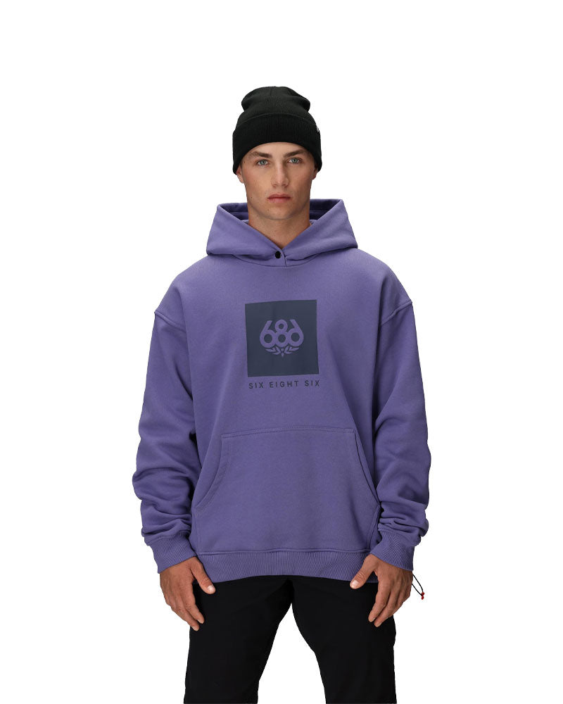 686 Knockout Logo Premium Pullover Hoodie Purple Dawn 2026