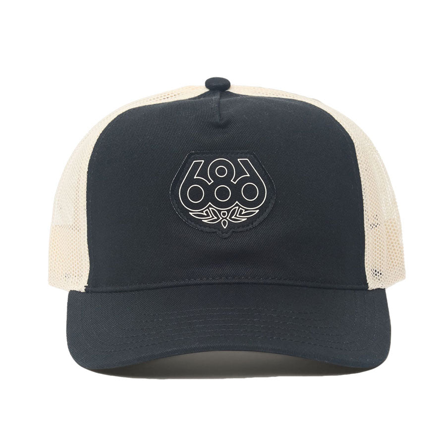 686 M-Pro Wreath Unstruct Hat Black
