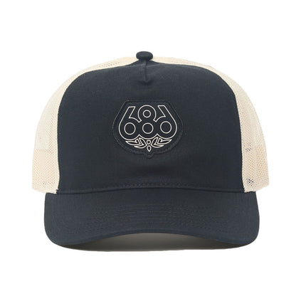 686 M-Pro Wreath Unstruct Hat Black