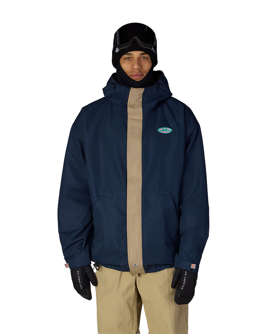 686 Men's 1994 Liberty Jacket Navy Colorblock 2027