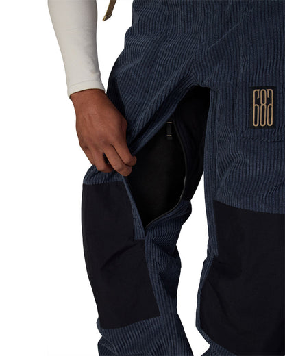 686 Men's 2.5L Ghost Pant Navy Wide Wale Corduroy 2027