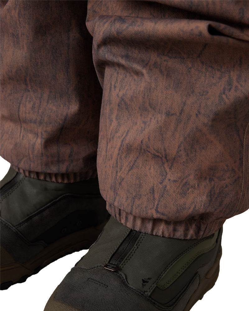 686 Men's 686 Dojo Shell Pant Brown Crinkle Wash 2027