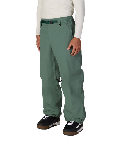 686 Men's 686 Dojo Shell Pant Faded Green Crinkle 2027