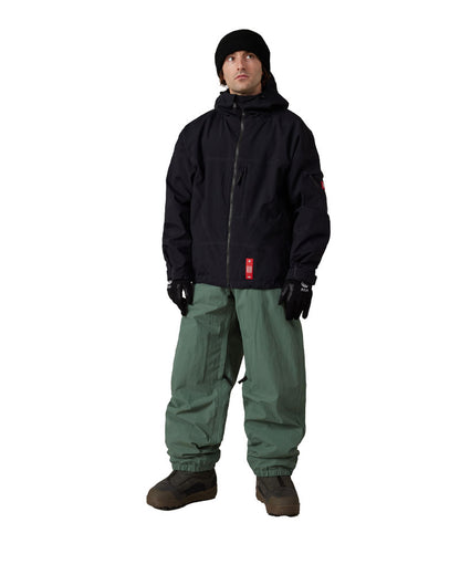 686 Men's 686 Dojo Shell Pant Faded Green Crinkle 2027