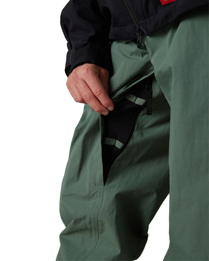686 Men's 686 Dojo Shell Pant Faded Green Crinkle 2027