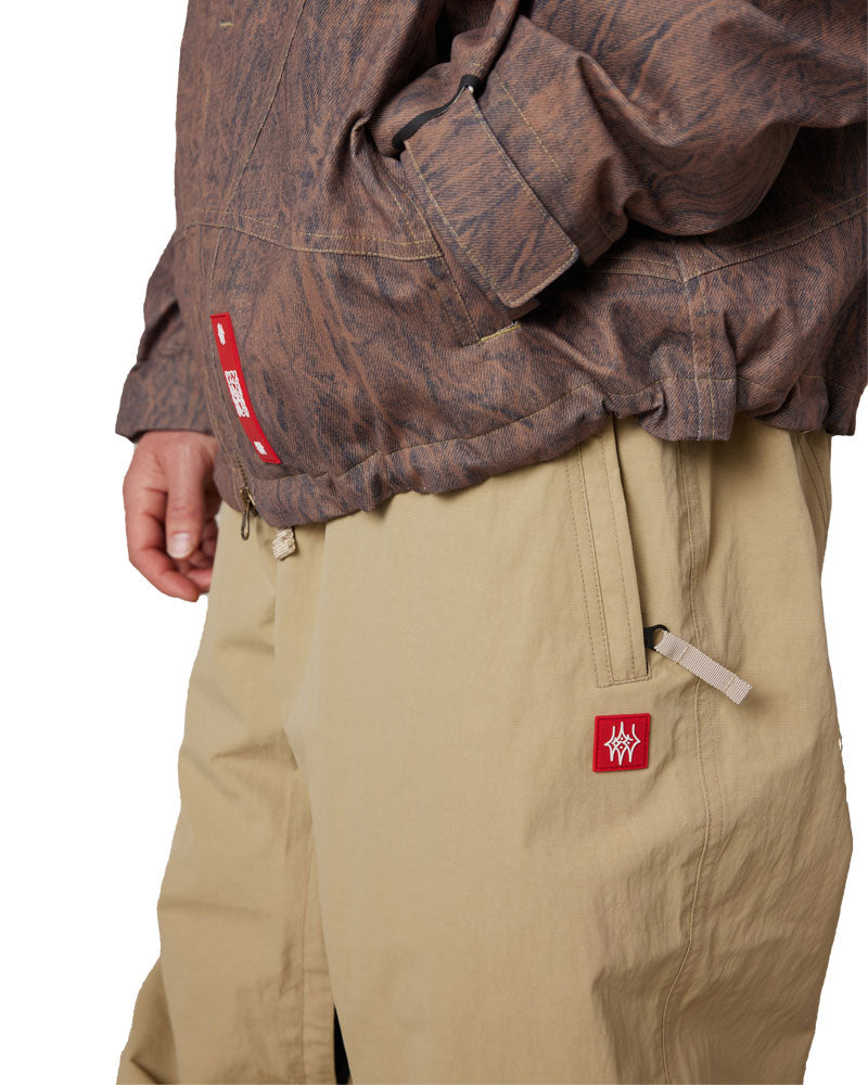 686 Men's 686 Dojo Shell Pant Khaki Crinkle 2027