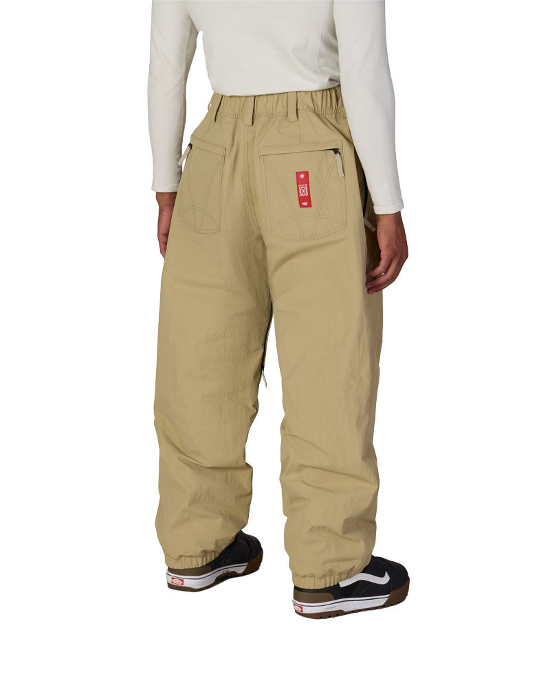 686 Men's 686 Dojo Shell Pant Khaki Crinkle 2027