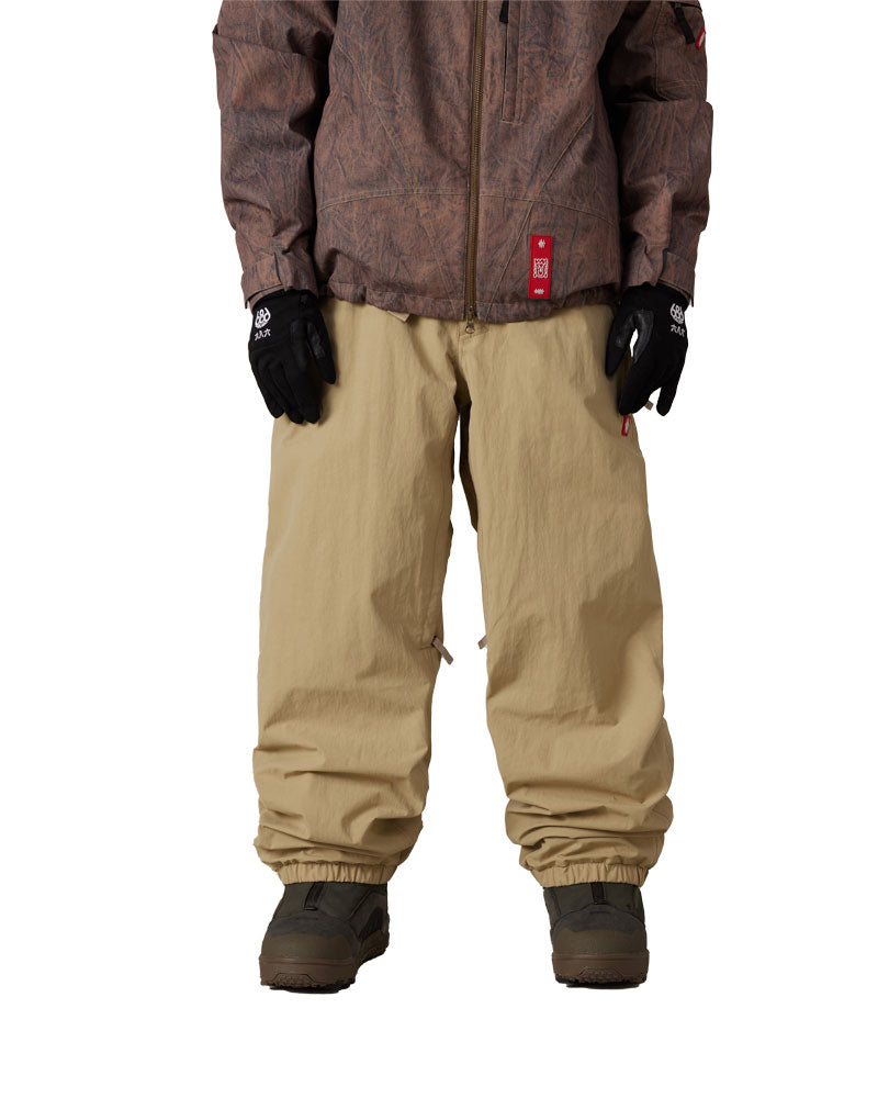 686 Men's 686 Dojo Shell Pant Khaki Crinkle 2027