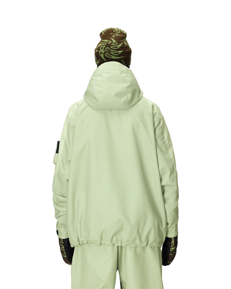 686 Men's 686 Huf Double H Shell Jacket Huf Green Colorblock 2026