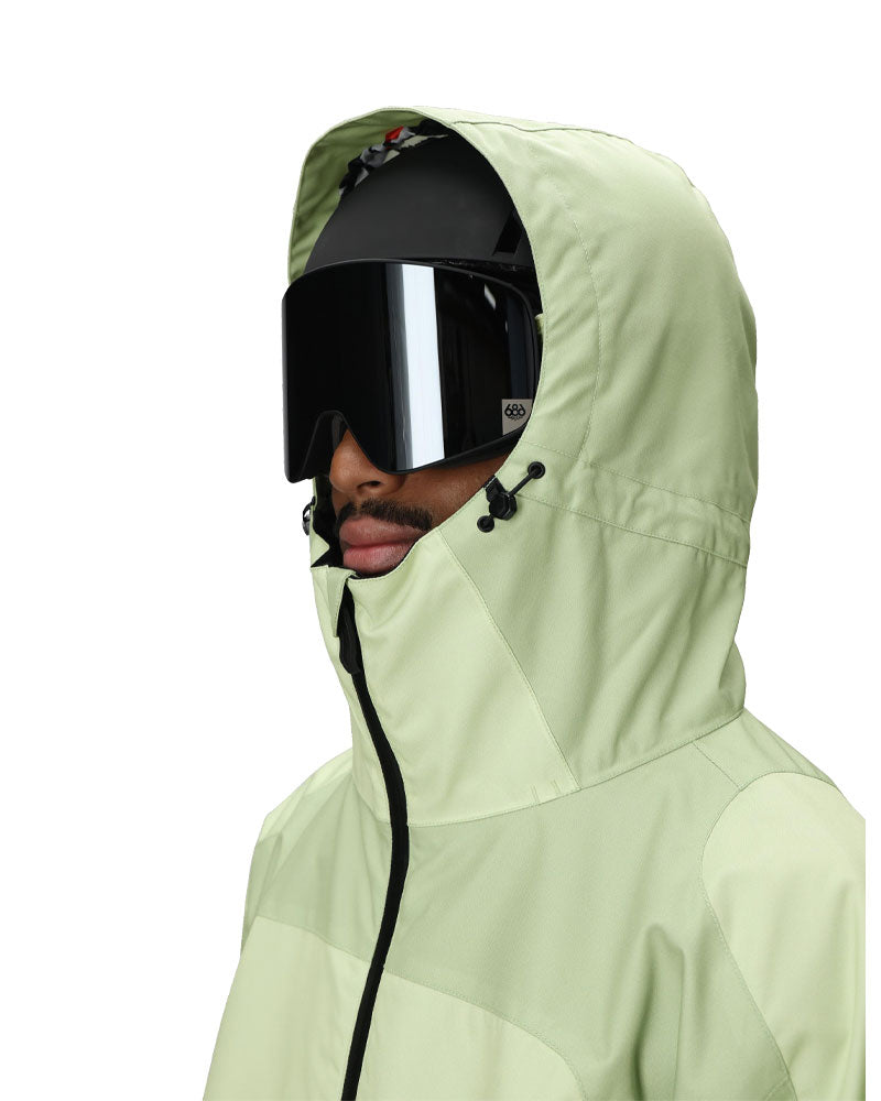 686 Men's 686 Huf Double H Shell Jacket Huf Green Colorblock 2026