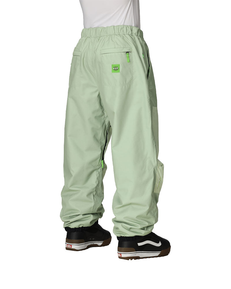 686 Men's 686 Huf Double H Shell Pant Huf Green Colorblock 2026