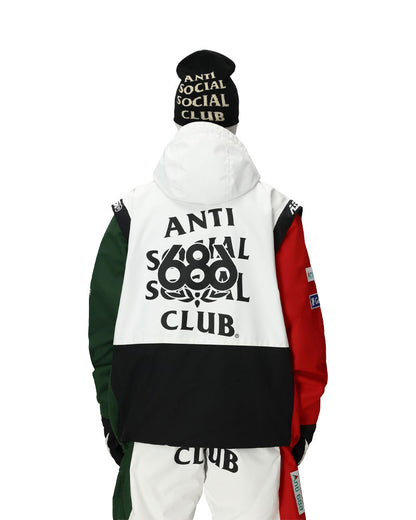 686 Men's Assc F1 Shell Anorak Assc White Colorblock 2026