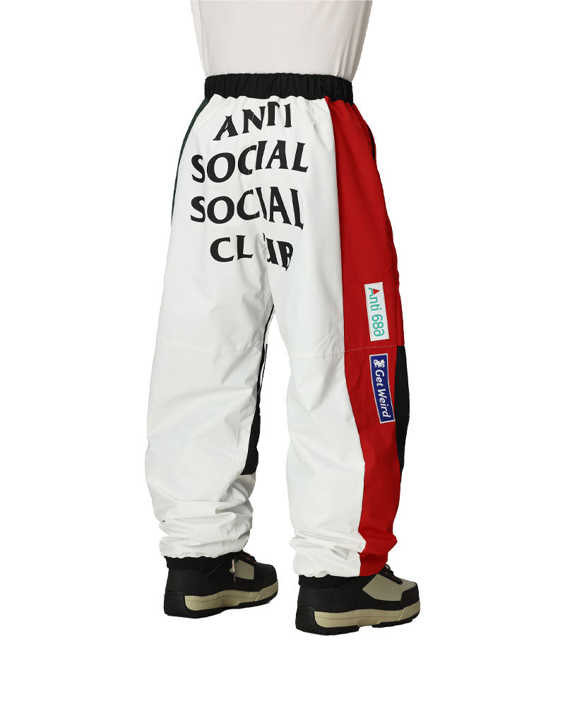 686 Men's Assc F1 Shell Pant Assc White Colorblock 2026