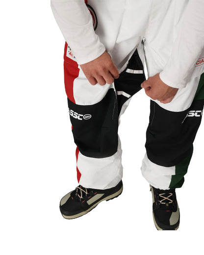 686 Men's Assc F1 Shell Pant Assc White Colorblock 2026
