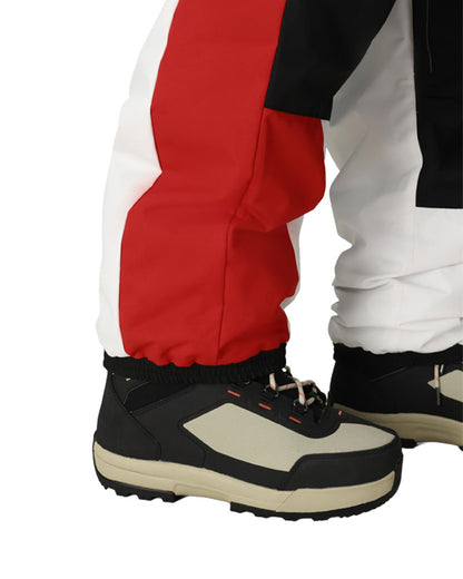 686 Men's Assc F1 Shell Pant Assc White Colorblock 2026