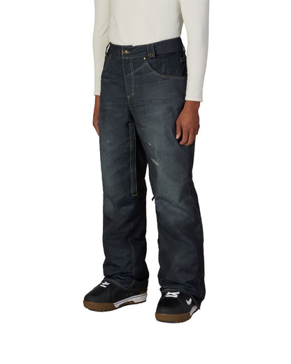 686 Men's Deconstructed Denim Insulated Pant Black Denim 2027