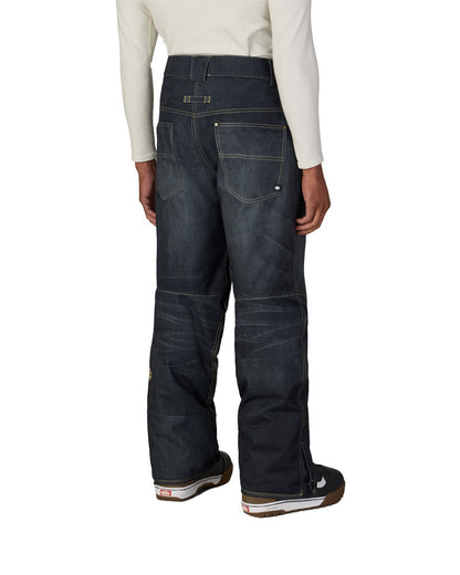 686 Men's Deconstructed Denim Insulated Pant Black Denim 2027