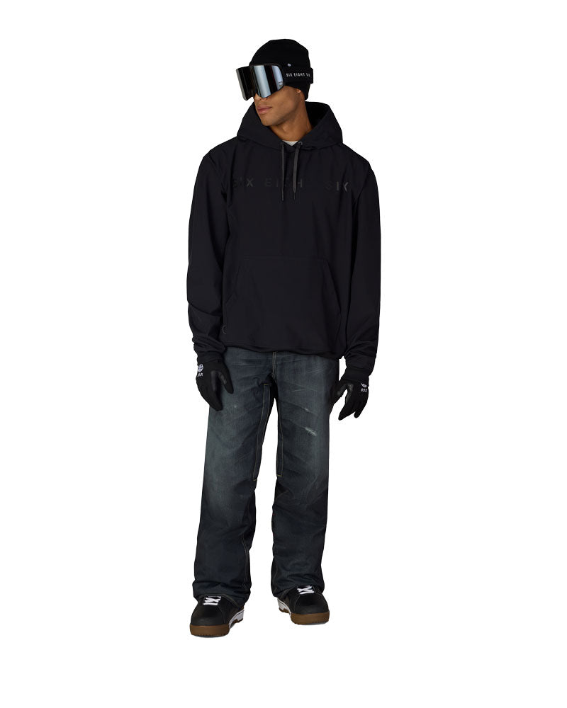 686 Men's Deconstructed Denim Insulated Pant Black Denim 2027
