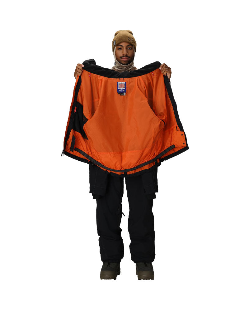 686 Men's Dojo Shell Jacket Black 2026