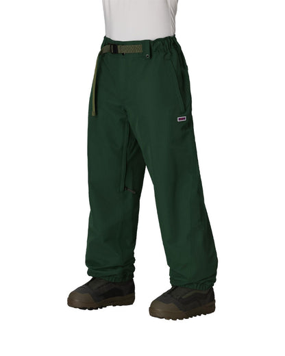 686 Men's Dojo Shell Pant Moss Green Ripstop 2026