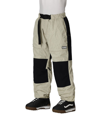 686 Men's Ghost 2.5L Pant Limestone Grid 2026