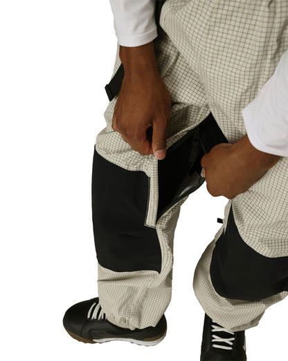 686 Men's Ghost 2.5L Pant Limestone Grid 2026